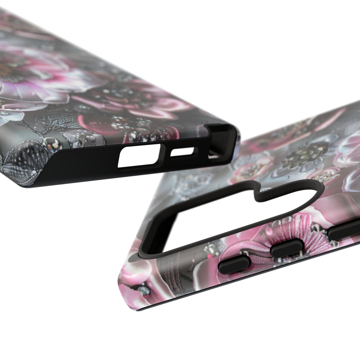 Coquette Aesthetic Floral Art iPhone 15 Case