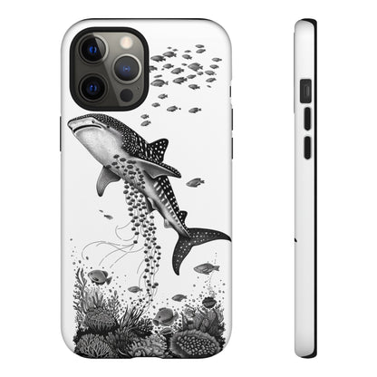 Whale Shark, Turtle, Manta Ray Phone Case