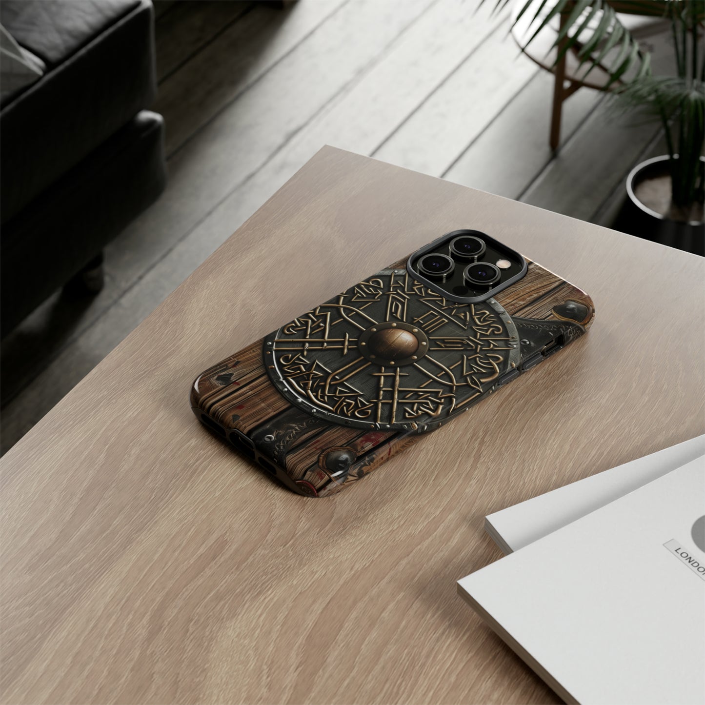 Viking Battle Shield Phone Case