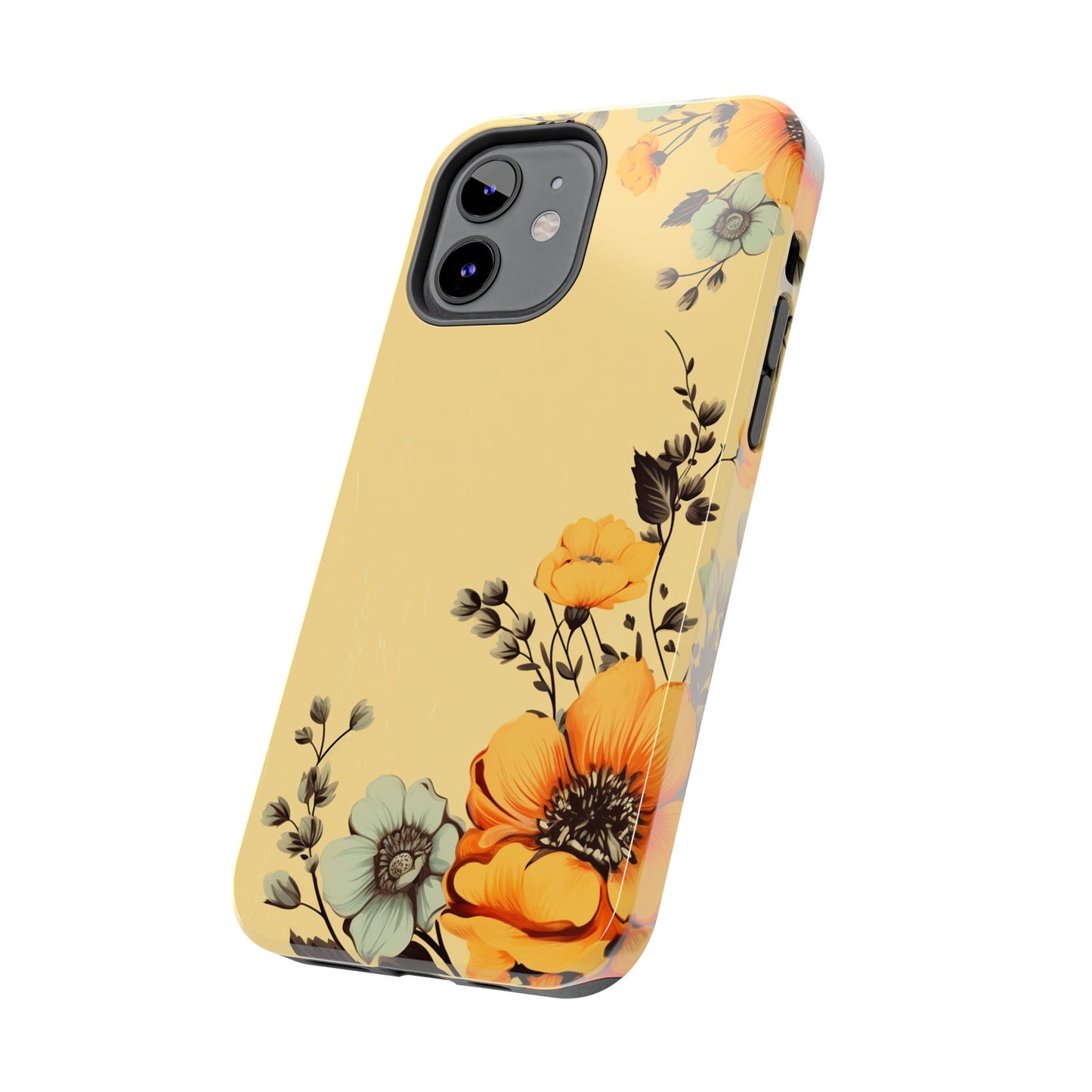 Classic Vintage Floral Case for iPhones – Timeless Elegance & Protection