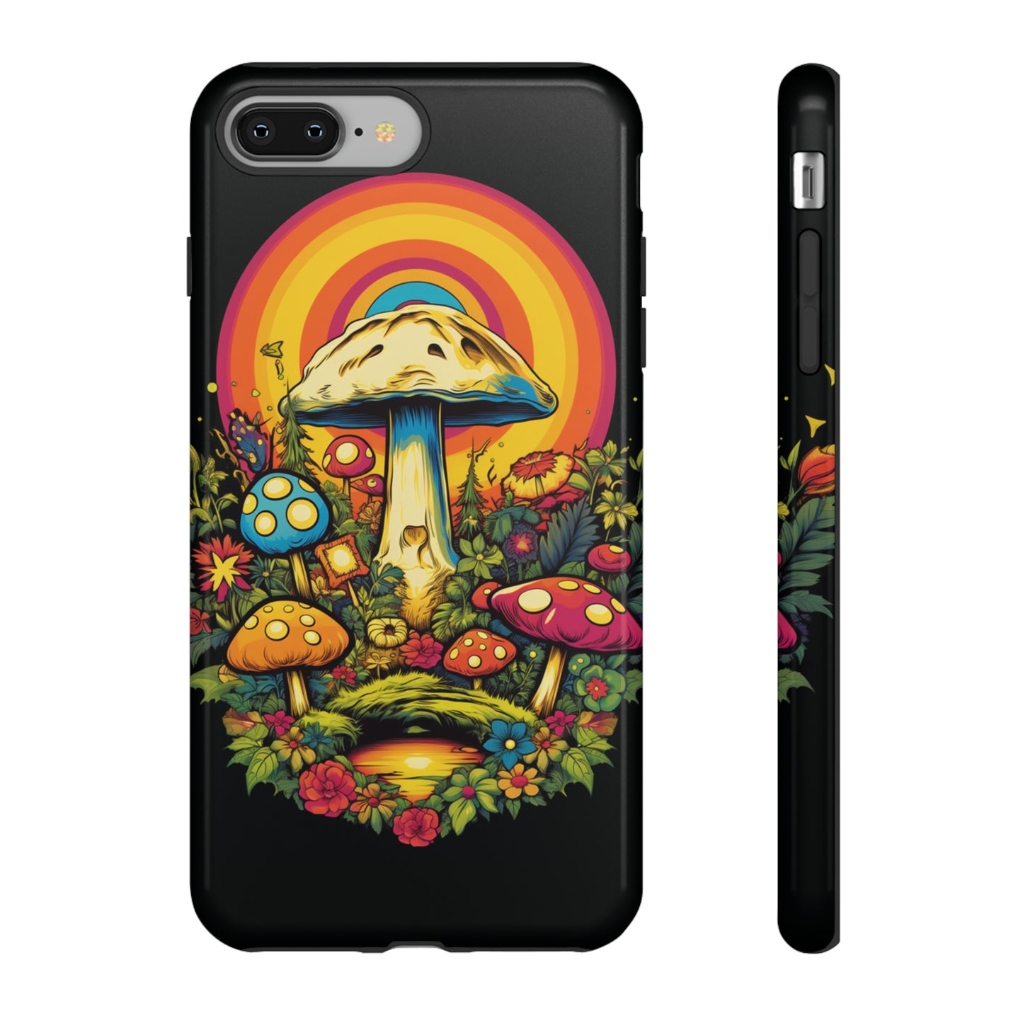 Psychedelic Art Mushroom Phone Case