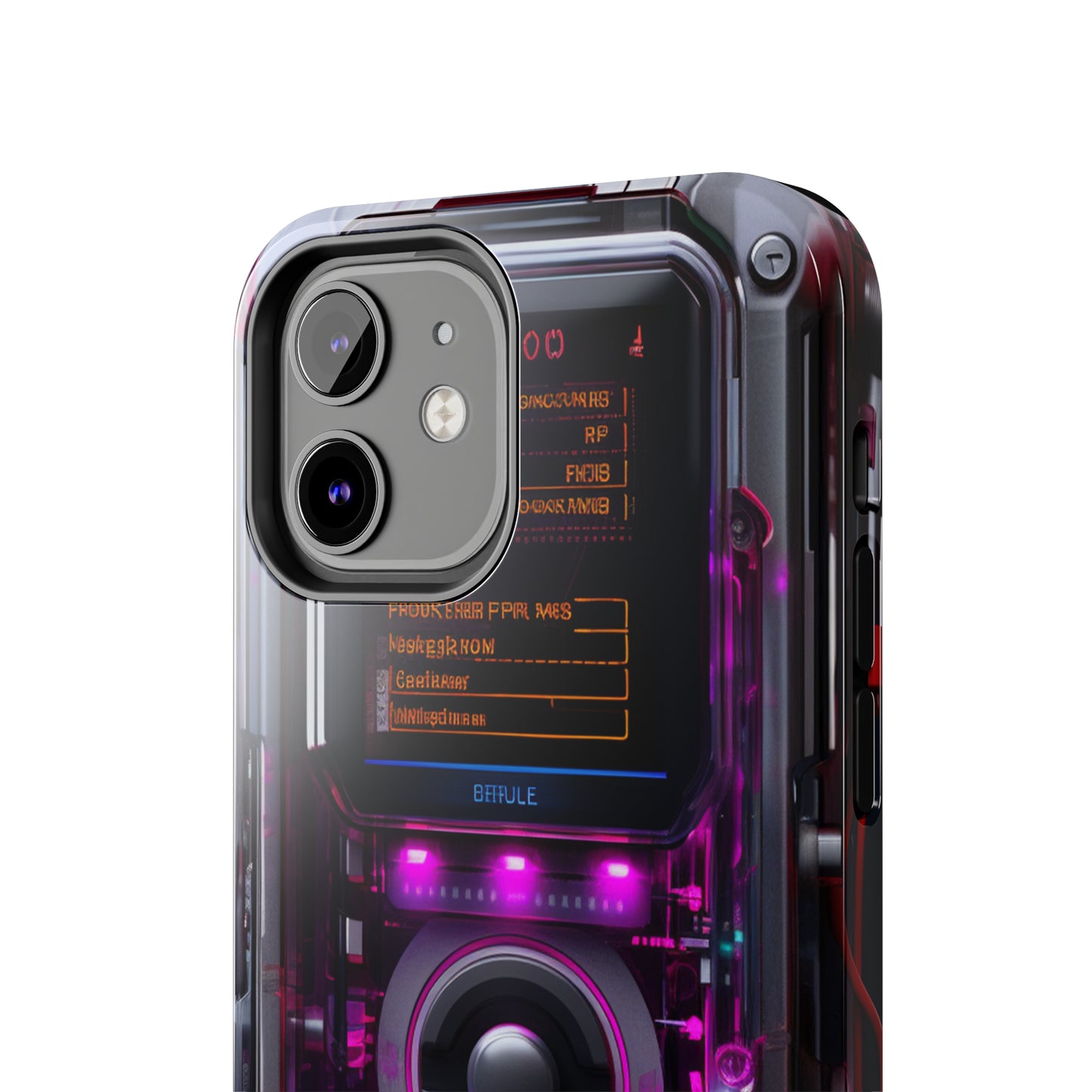 Cyberpunk Techno Gadget iPhone Case