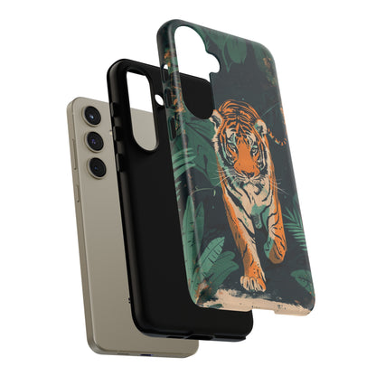 Retro Jungle Tiger Phone Case