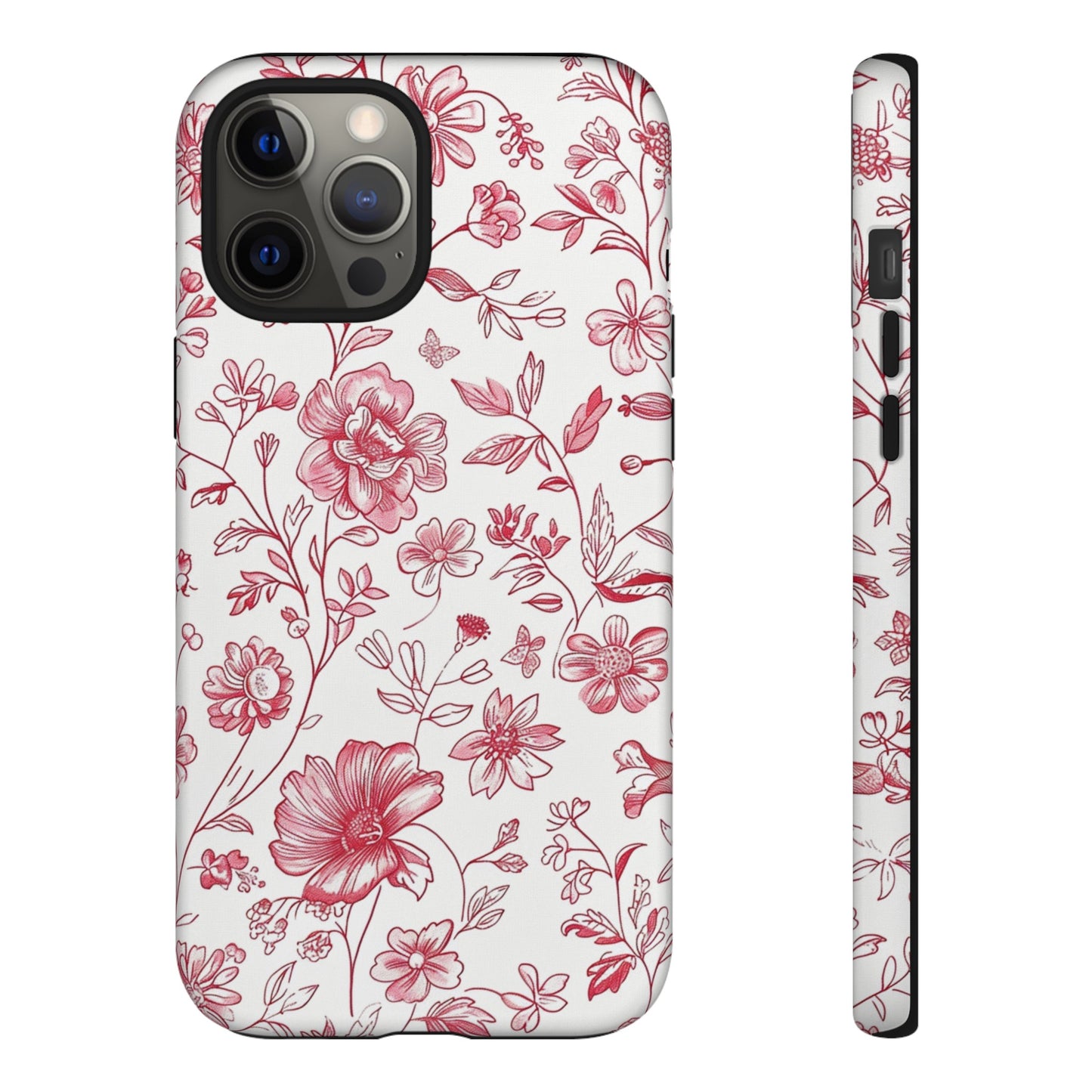 Pink Floral Wildflower Phone Case