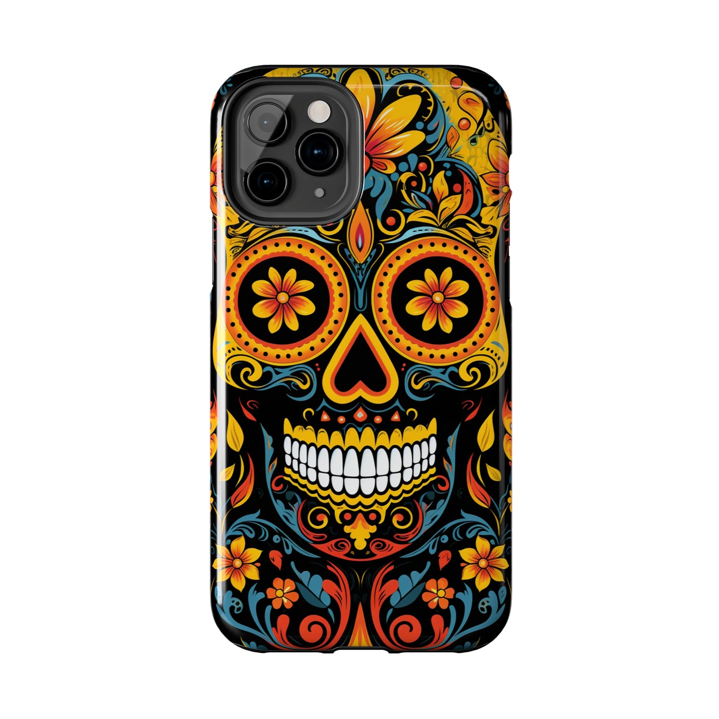 Sugar Skull iPhone Case | Dia de los Muertos Design for Apple iPhone