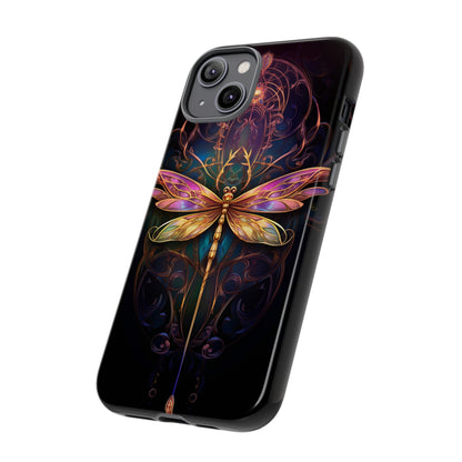 Art Nouveau Dragonfly - A Timeless Symbol of Elegance for Google Pixel, iPhone, and Samsung Cases