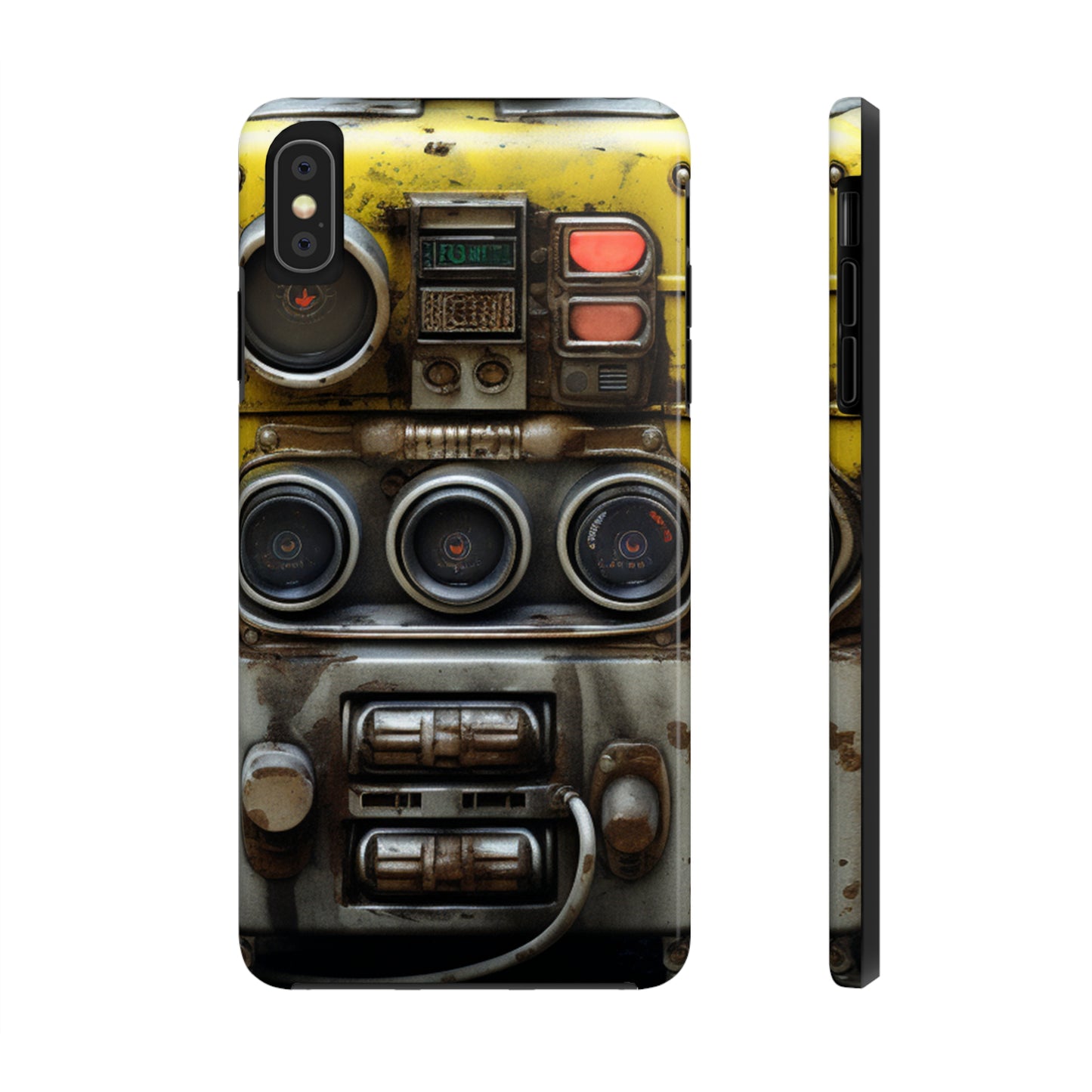 Cyberpunk Fallout Communicator iPhone Case