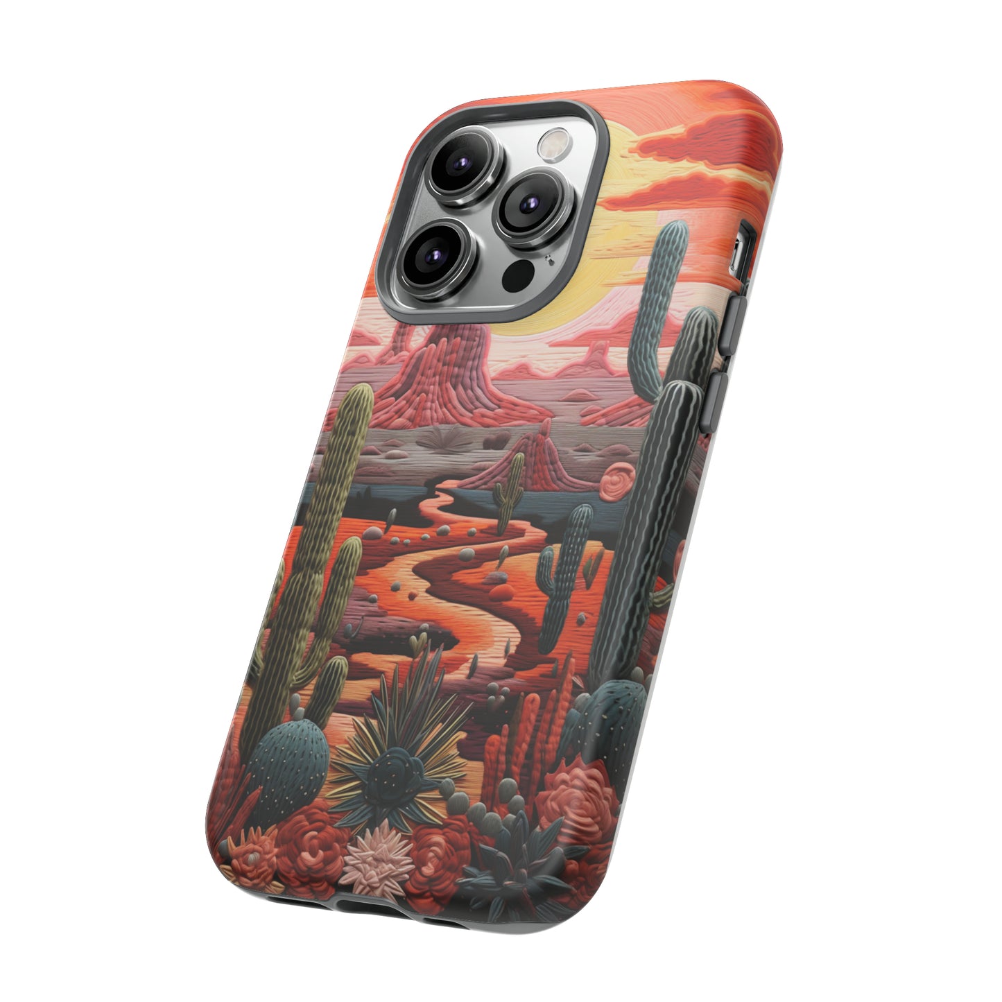 Cactus Desert Sunset Phone Case