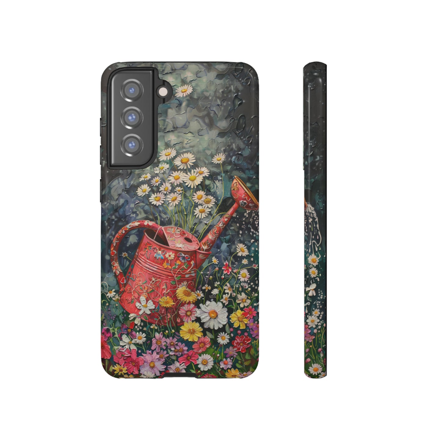 Flowers and Watering Can Floral Oil Painting Phone Case