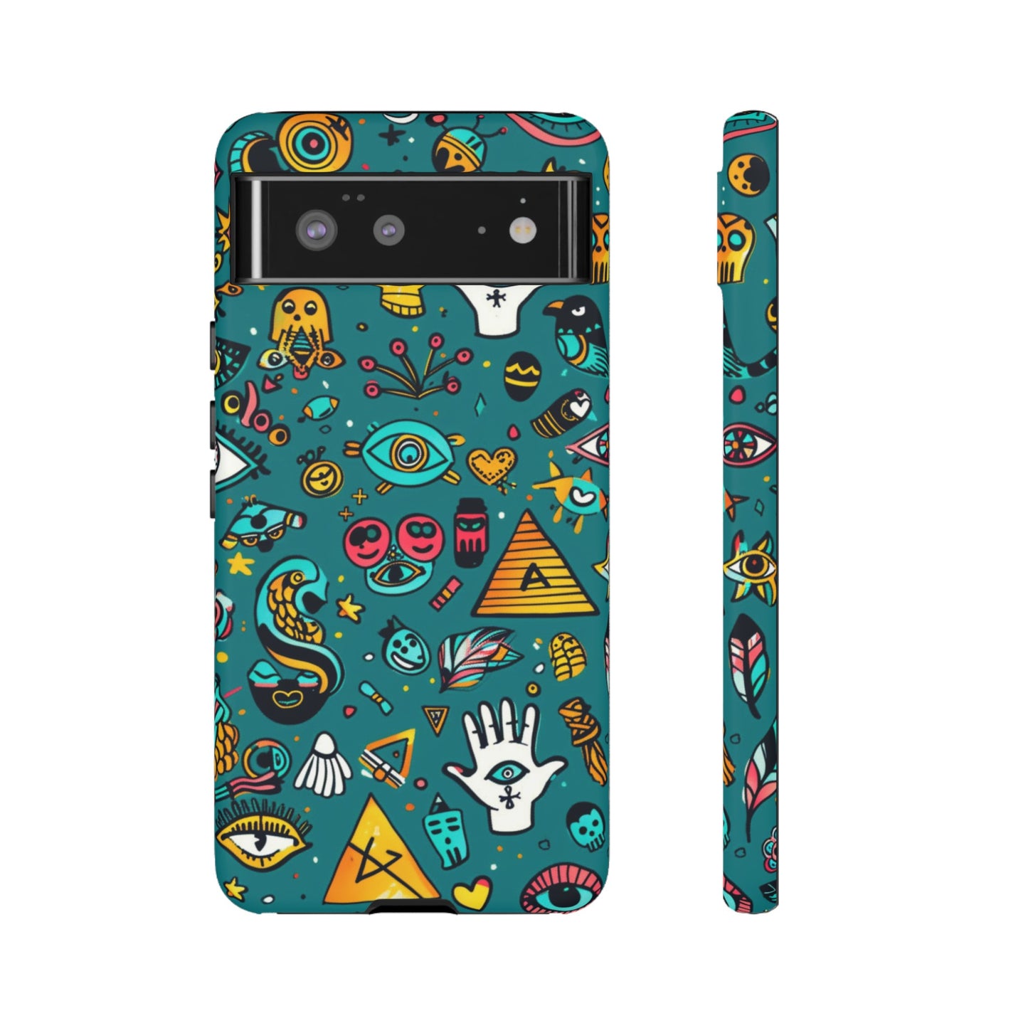 UFOs and Ancient Egypt Talisman Collage Phone Case