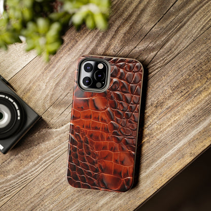 Alligator Skin Texture iPhone Case | Embrace Luxurious Style and Protection