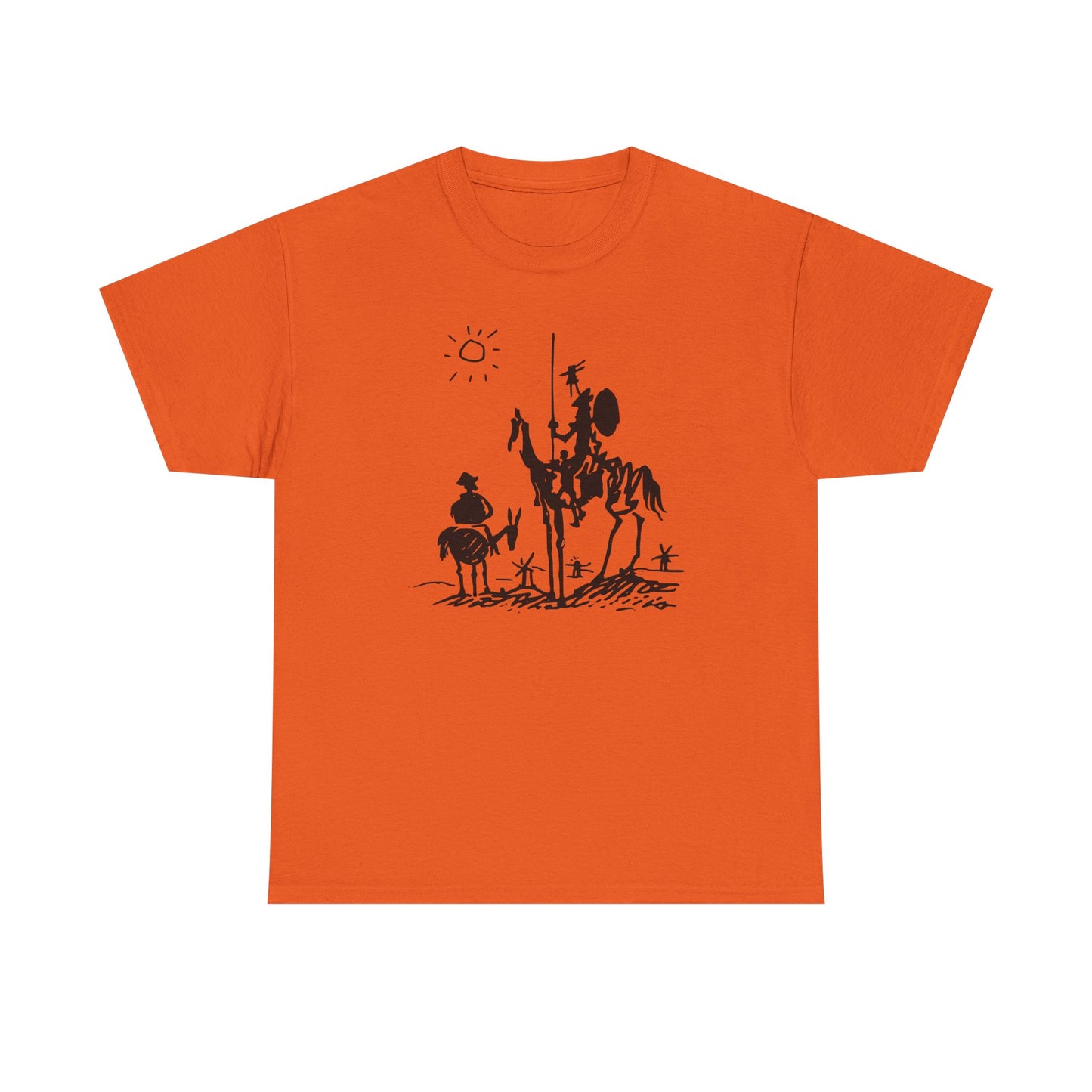 Don Quixote Classic Literature Graphic T-Shirt