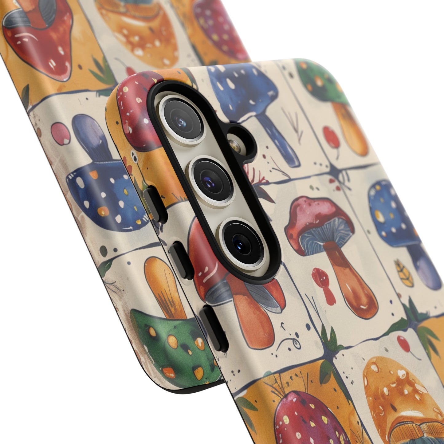 Trippy Magic Mushroom Toadstools Phone Case