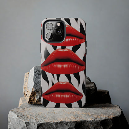 Kiss Lips iPhone Case | Expressive and Playful Design for iPhone 11, 12, 13, 14