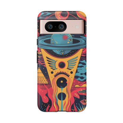 Cosmic Journey Space and Time Phone Case