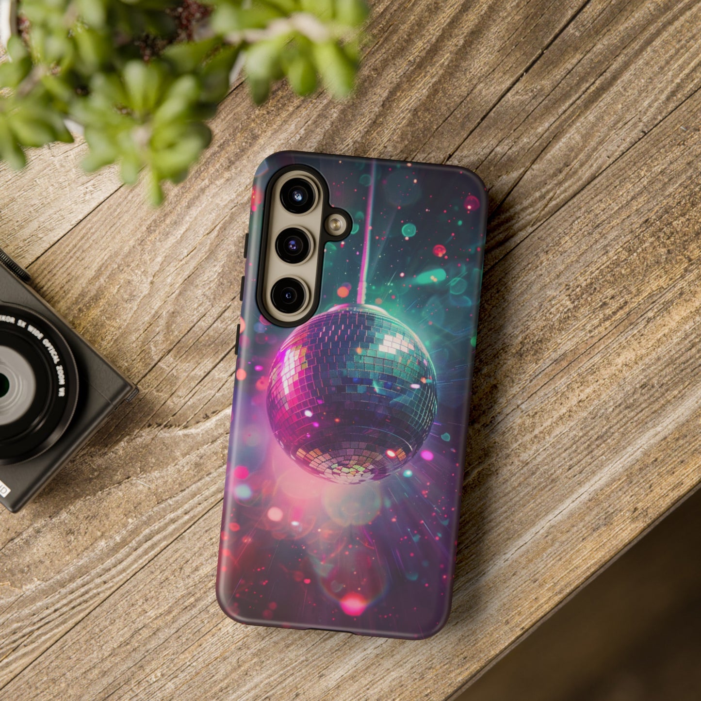 Disco Ball Retro Dance Night Design Phone Case