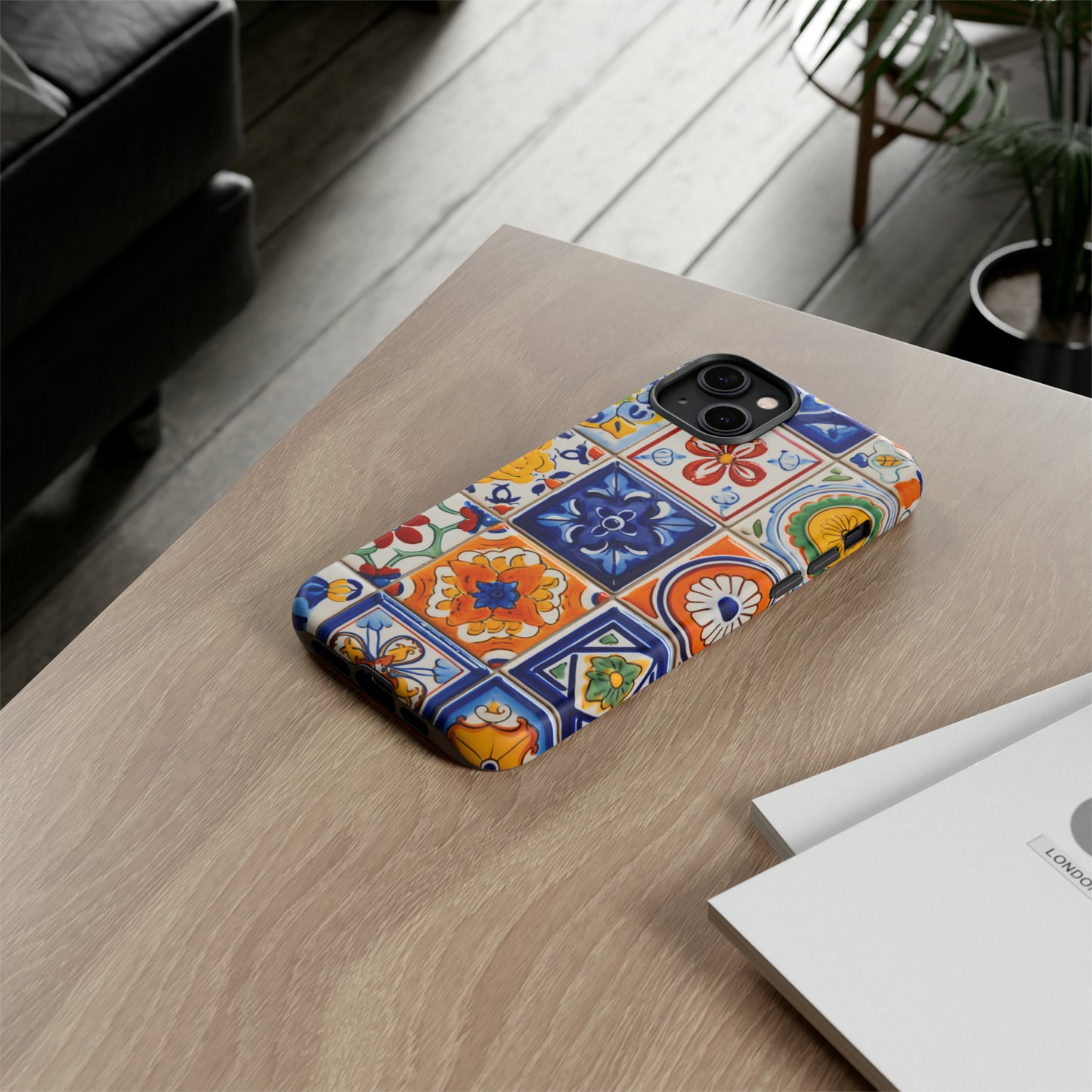 Mexican Talavera Tile Phone Case