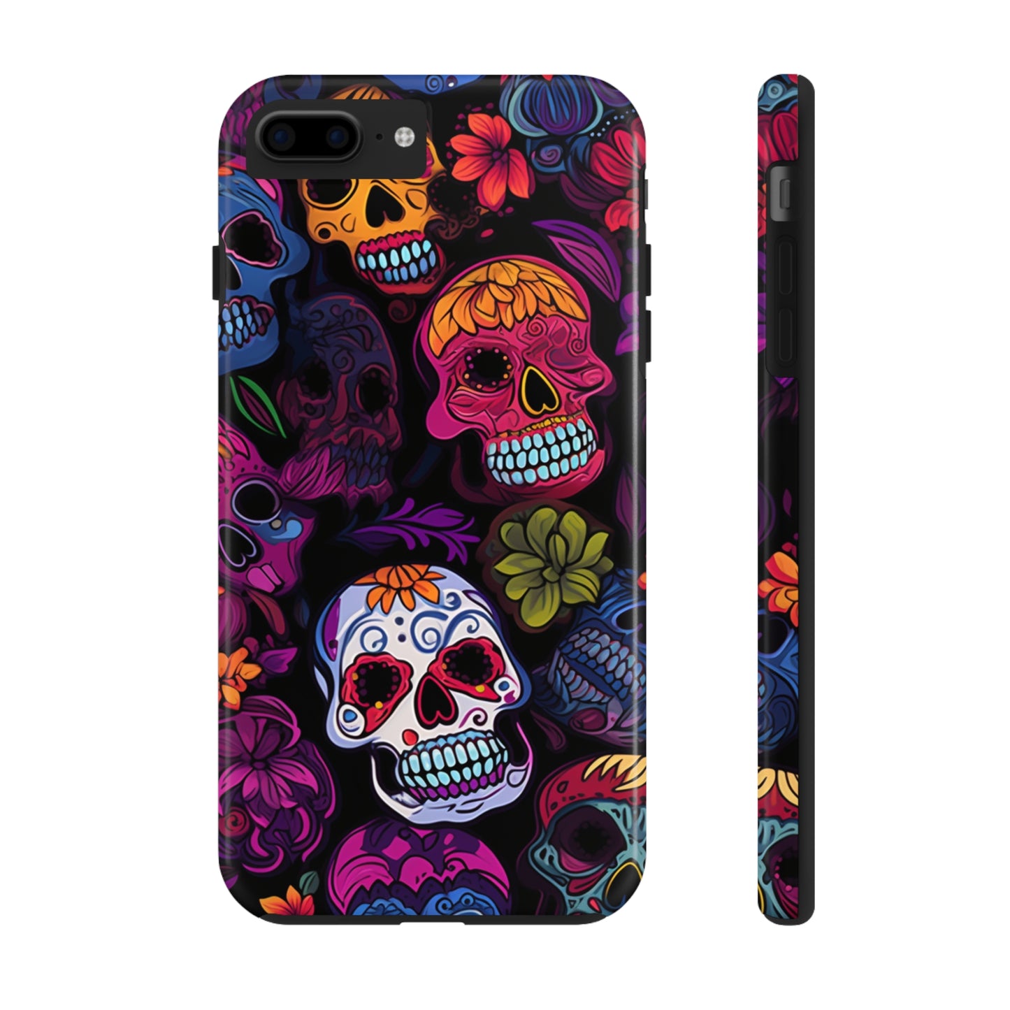 Sugar Skull iPhone Case | Day of the Dead Inspired Design for Halloween