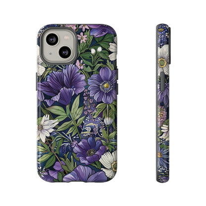 Floral Sage Purple Wildflower Phone Case