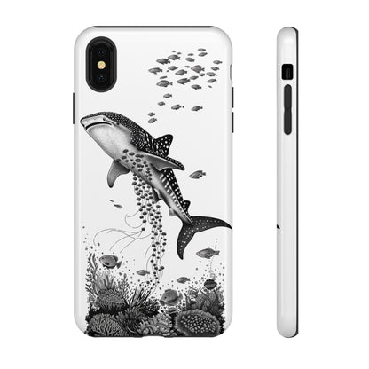 Whale Shark, Turtle, Manta Ray Phone Case