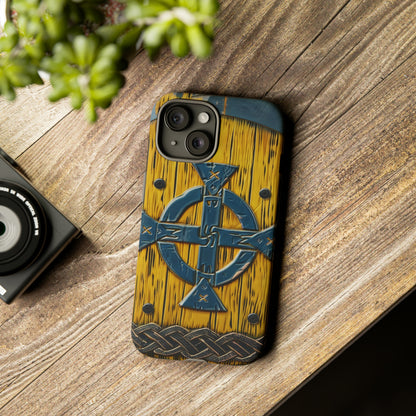 Viking Battle Shield Phone Case