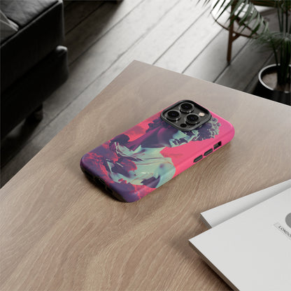 Vaporwave iPhone Case: Retro '90s Design for Apple iPhone, Samsung Galaxy, and Google Pixel