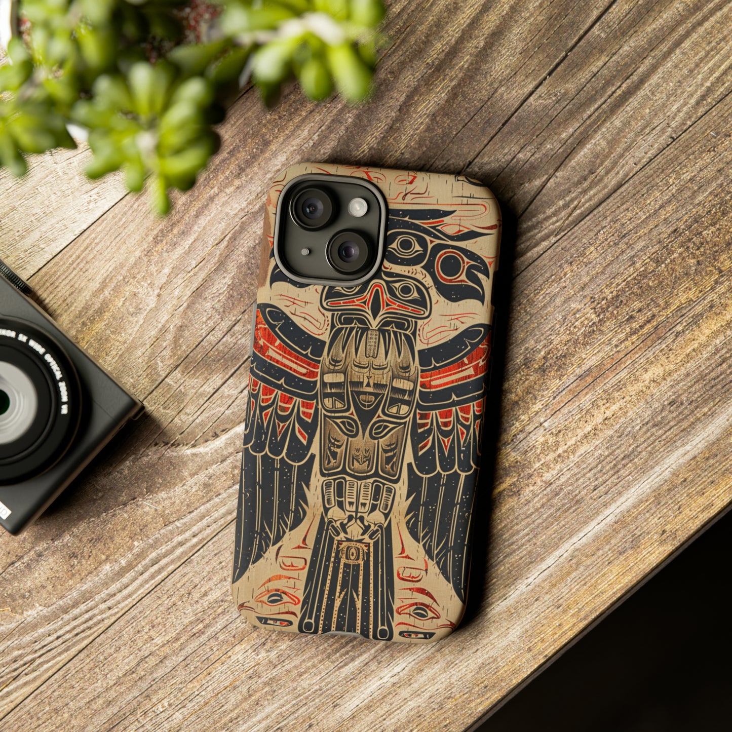 Native American Northwest Tribal Totem Phone Case