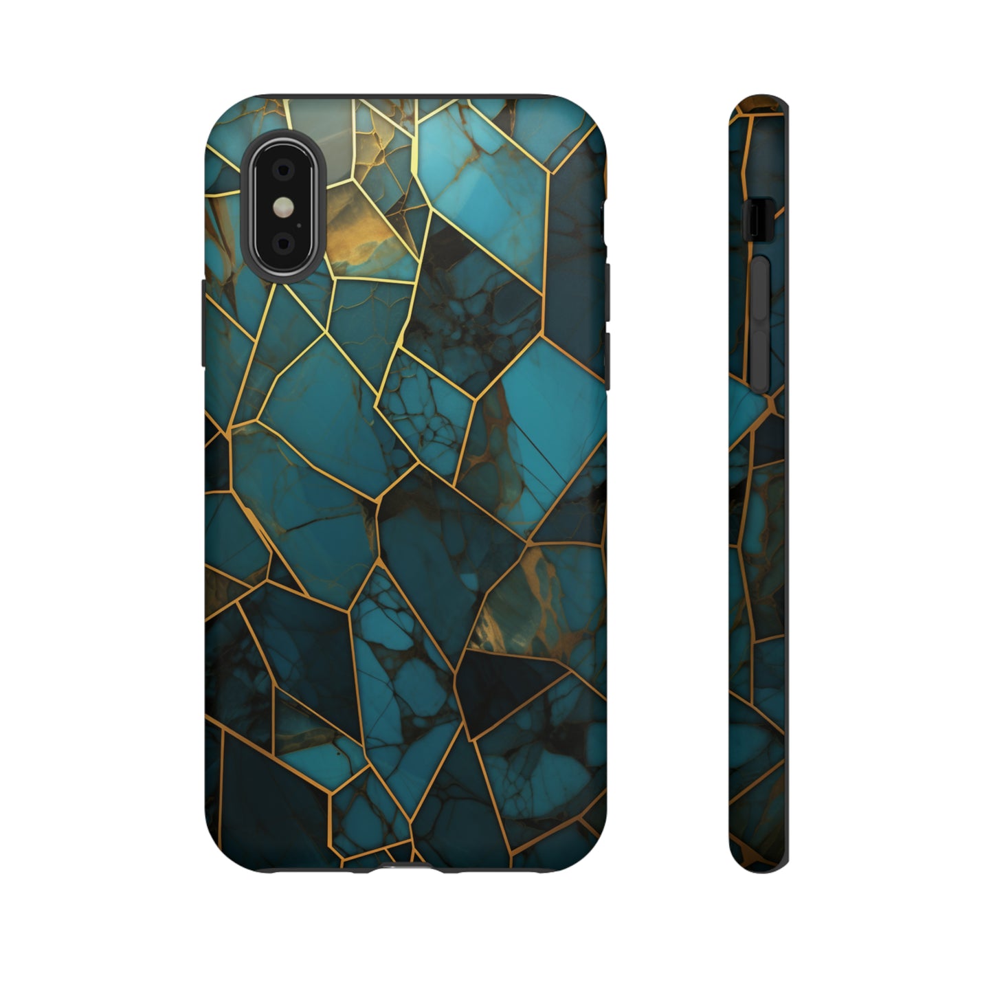 Abstract Mosaic Phone Case for iPhone 15, 14, Pro Max, 13, 12 & Samsung Galaxy S23, S22, S21, Google Pixel 7