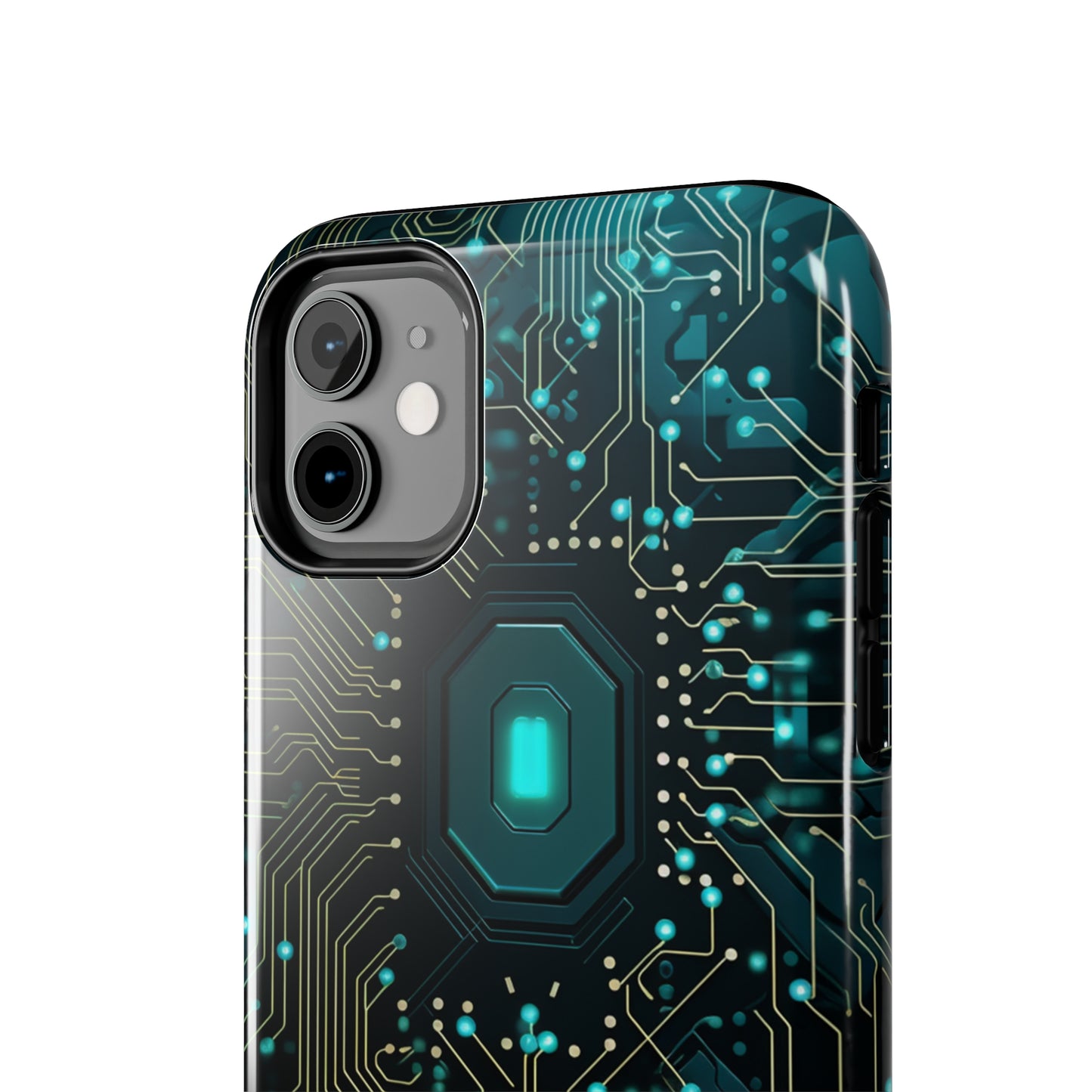 Neon Nexus: Cyberpunk Circuit Board | Futuristic Tech-Inspired iPhone Case