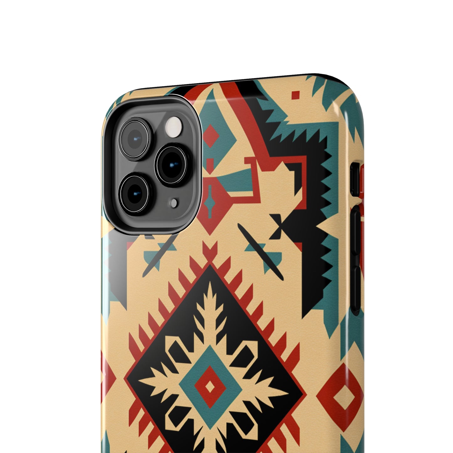 Native American Santa Fe Style Abstract iPhone Case