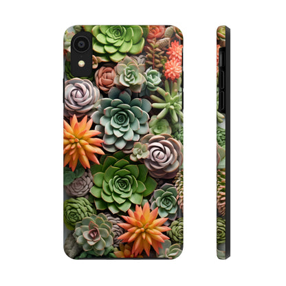 Succulent Desert Cactus Floral iPhone Case | Embrace the Beauty of Arid Elegance