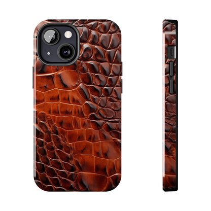 Alligator Skin Texture iPhone Case | Embrace Luxurious Style and Protection