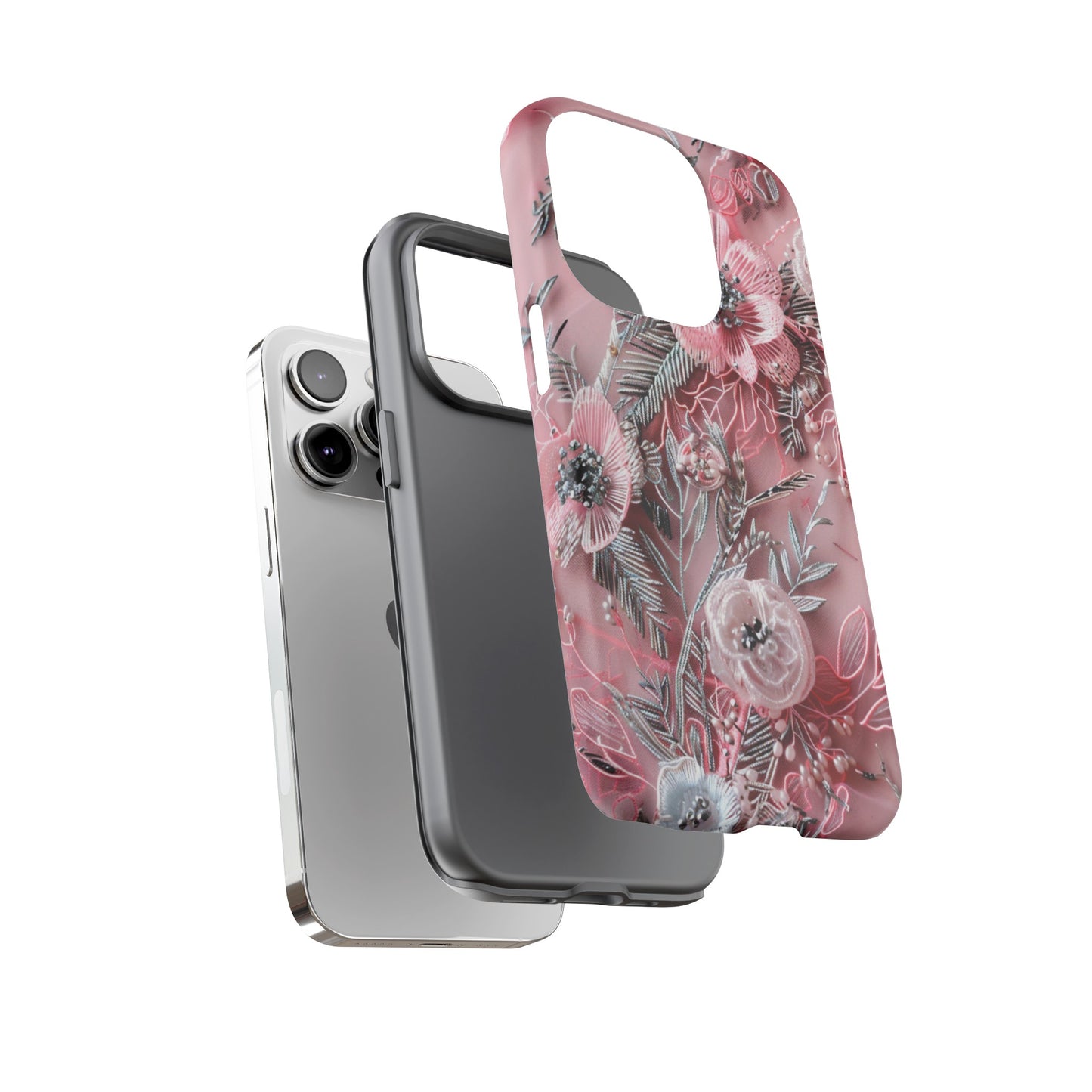 Coquette Aesthetic Floral Art Phone Case