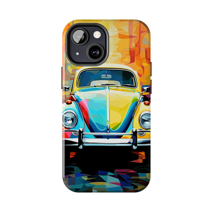 VW Bug Phone Case Retro iPhone Tough Case – Volkswagen beetle iPhone case