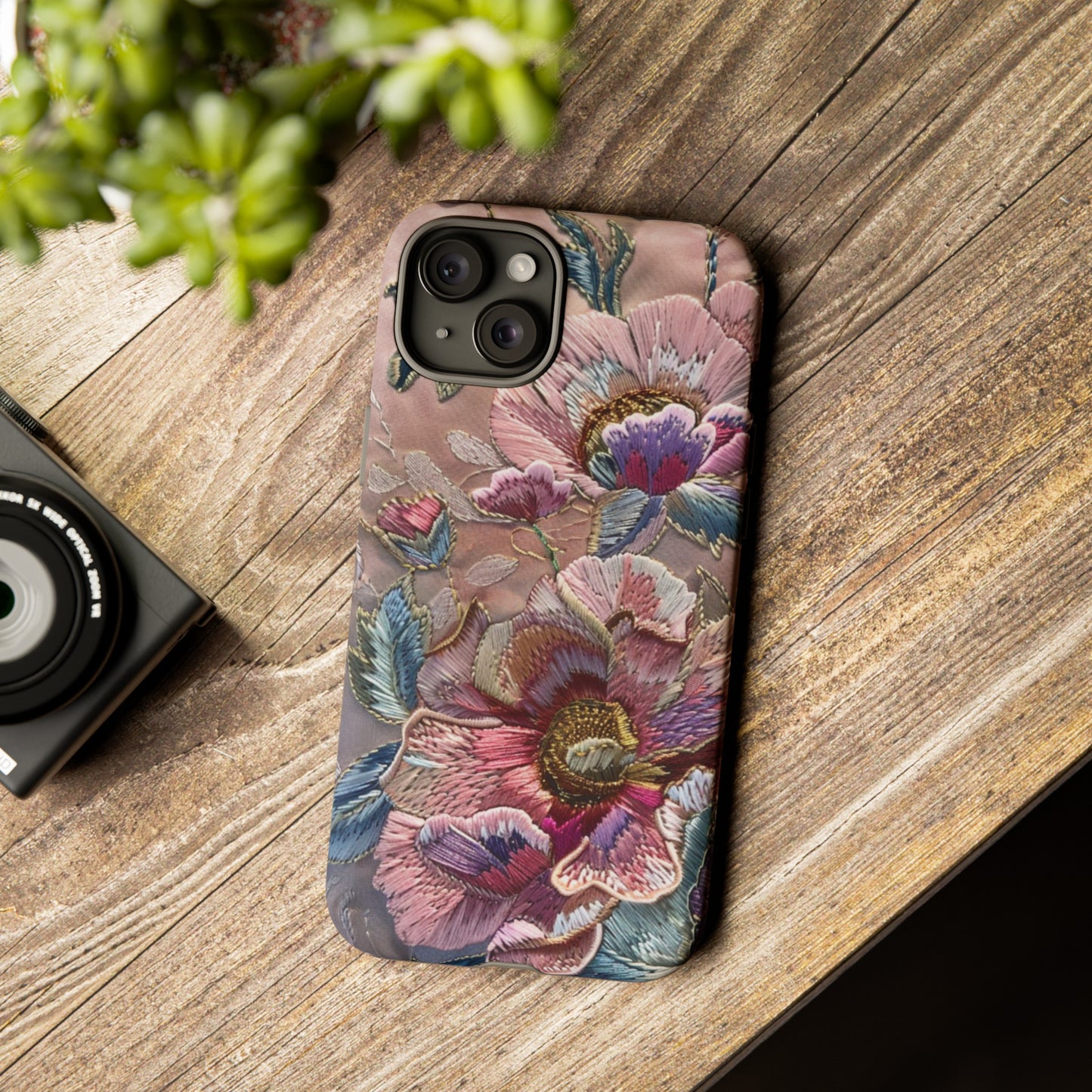 Coquette Embroidery Aesthetic Floral iPhone 14 Case