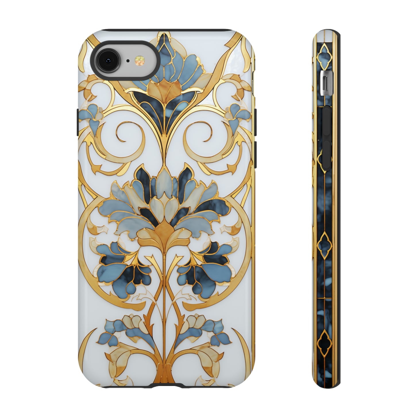 Opulent gold-accented case for iPhone XS Max