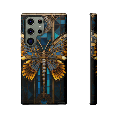 Stained Glass iPhone Butterfly Floral Aesthetic Art Nouveau