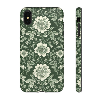 Floral Sage Green Wildflower Phone Case