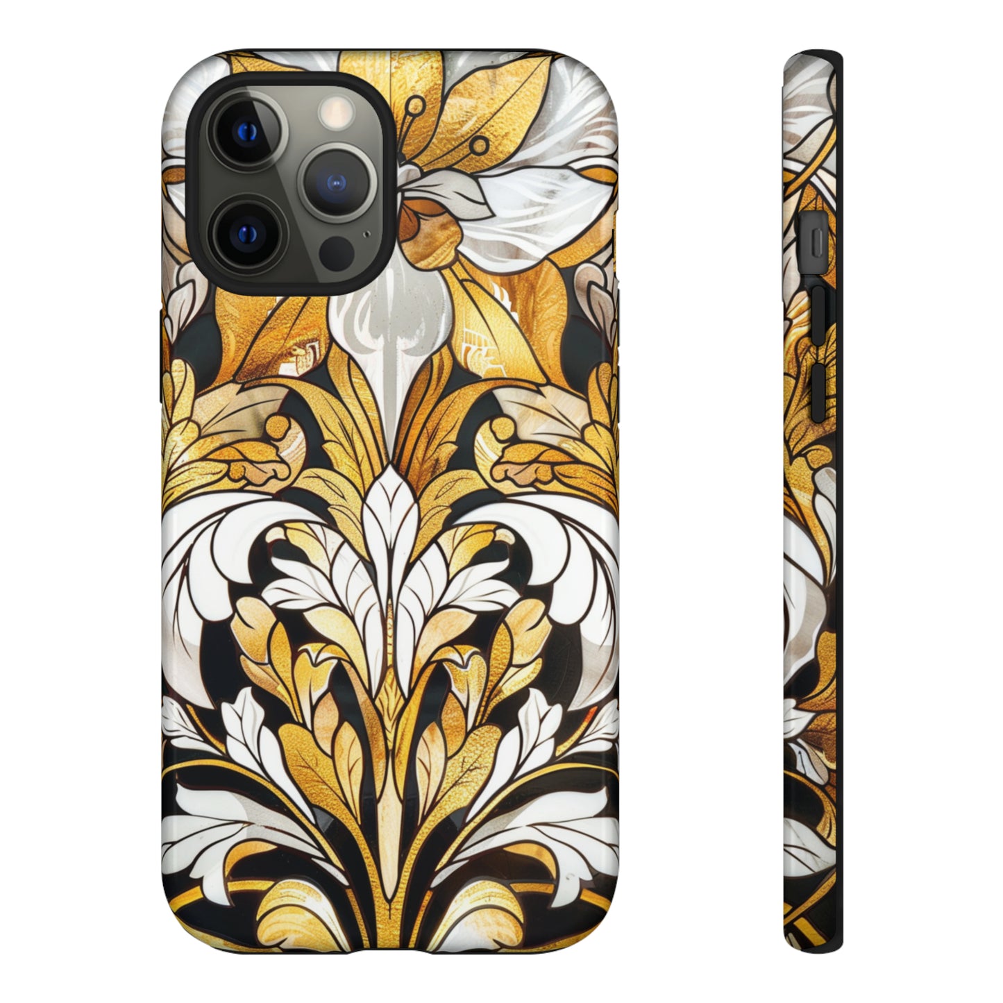 Art Deco Stained Glass floral Phone Case