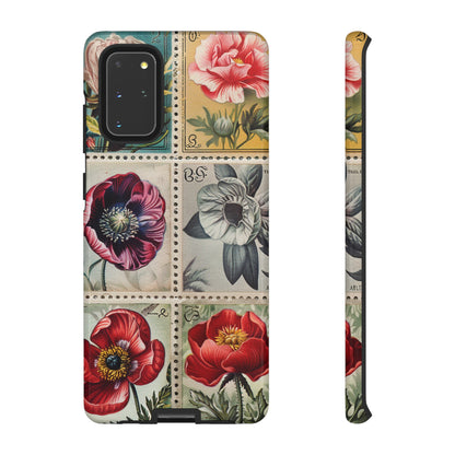 Vintage Floral Stamps Phone Case