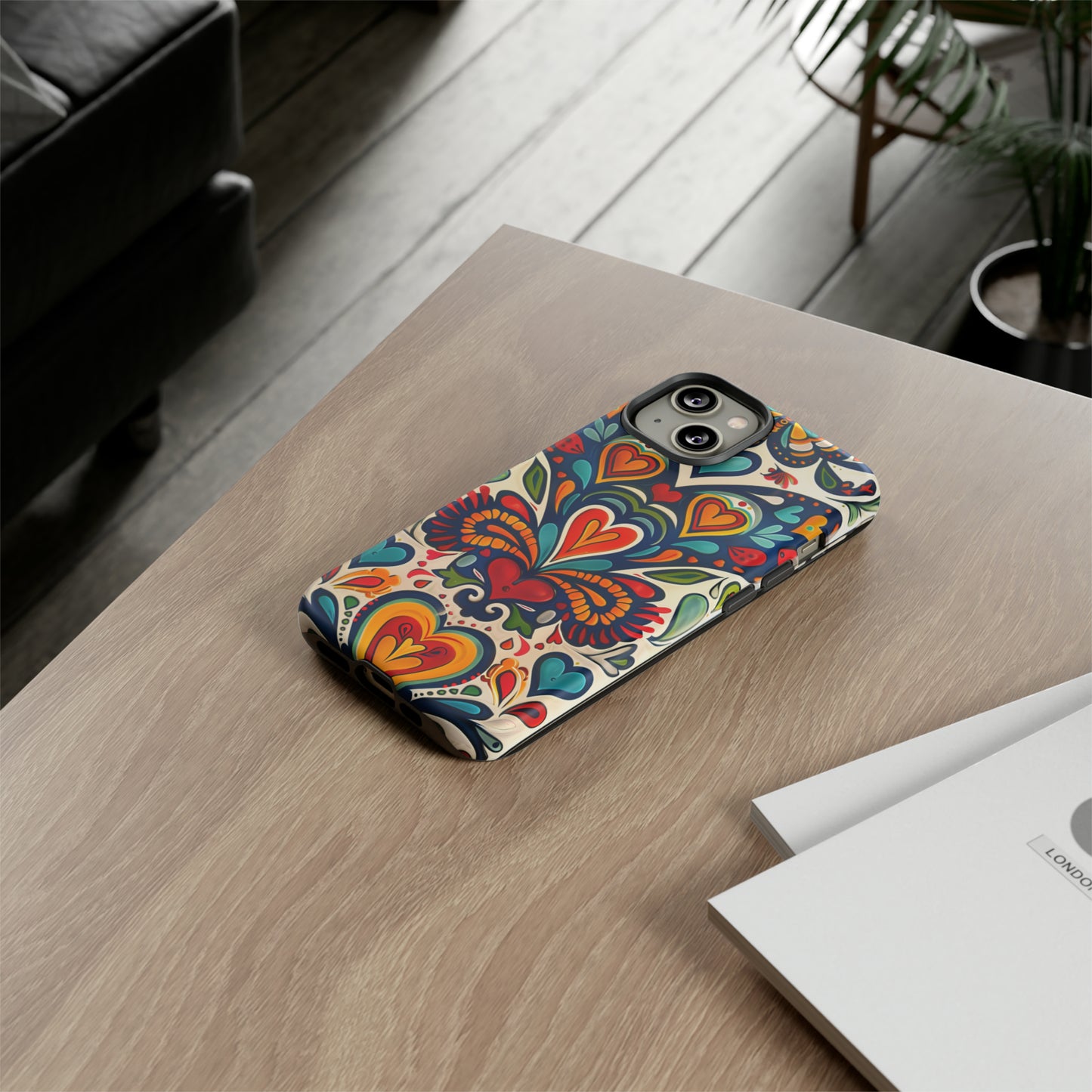 Mexican Style Mural Painting Phone Case