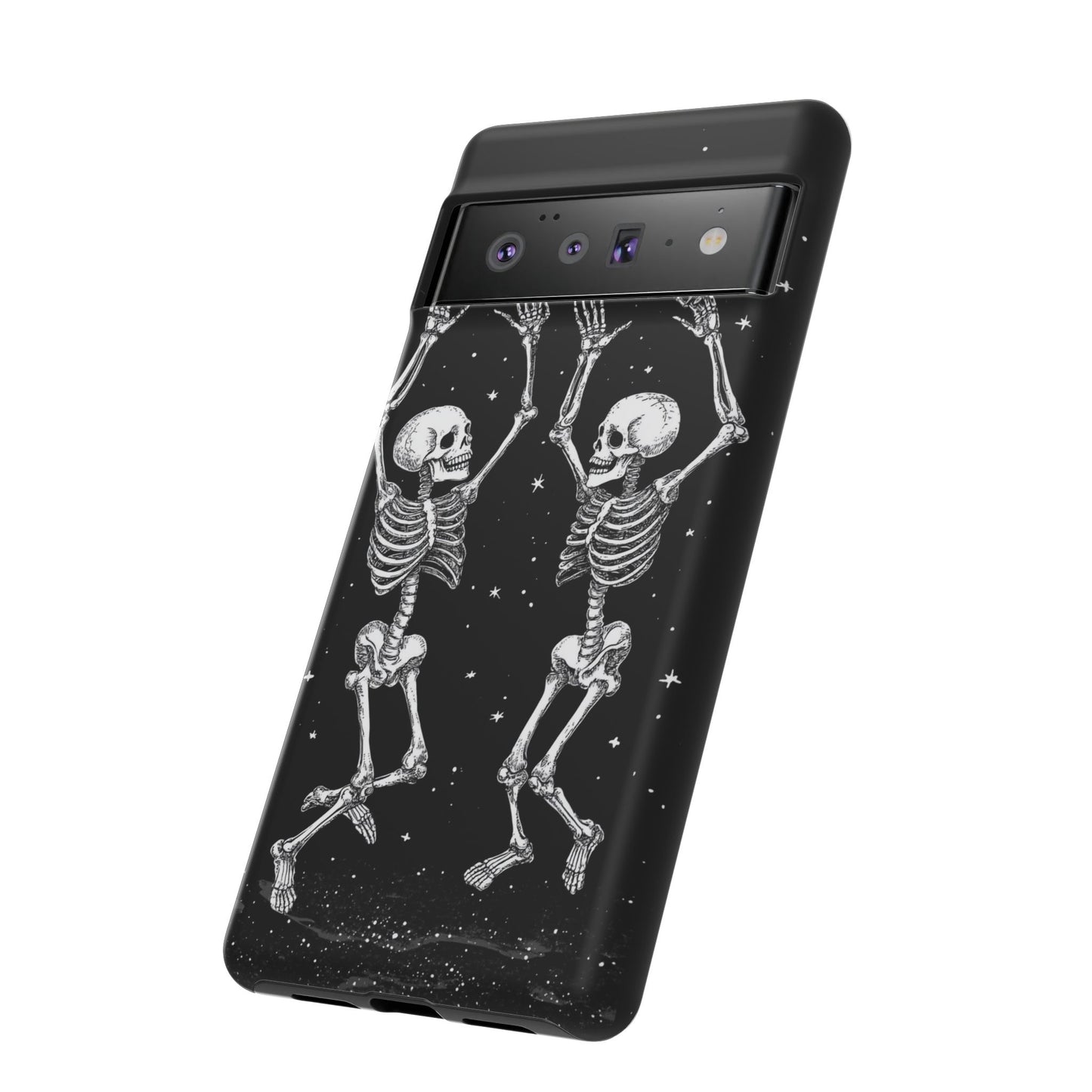 Halloween Dancing Skeletons iPhone Case