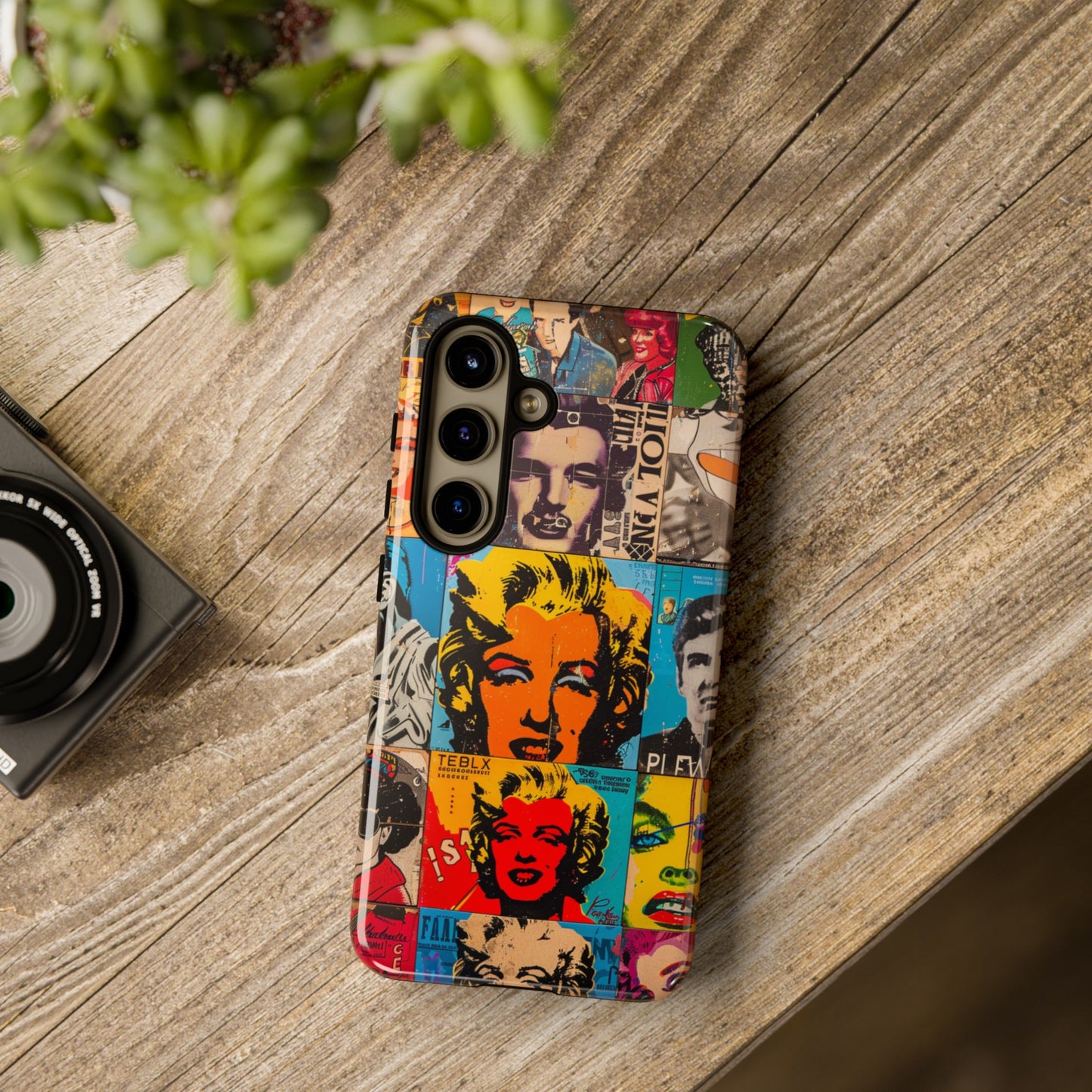 Retro Hollywood Pop Art Phone Case