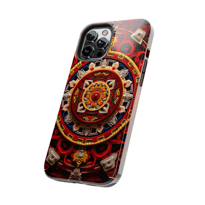 Mystical Visions: Psychedelic Tibet Mandala | Buddhist iPhone Case