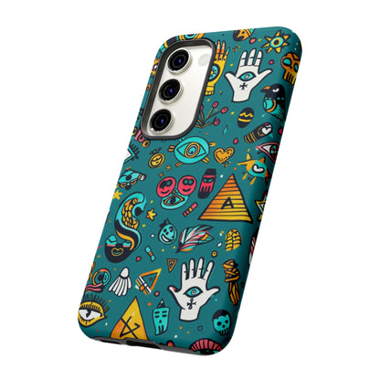 UFOs and Ancient Egypt Talisman Collage Phone Case