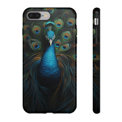 Peacock Feathers iPhone Case - A Timeless Symbol of Elegance for Google Pixel, iPhone, and Samsung Cases