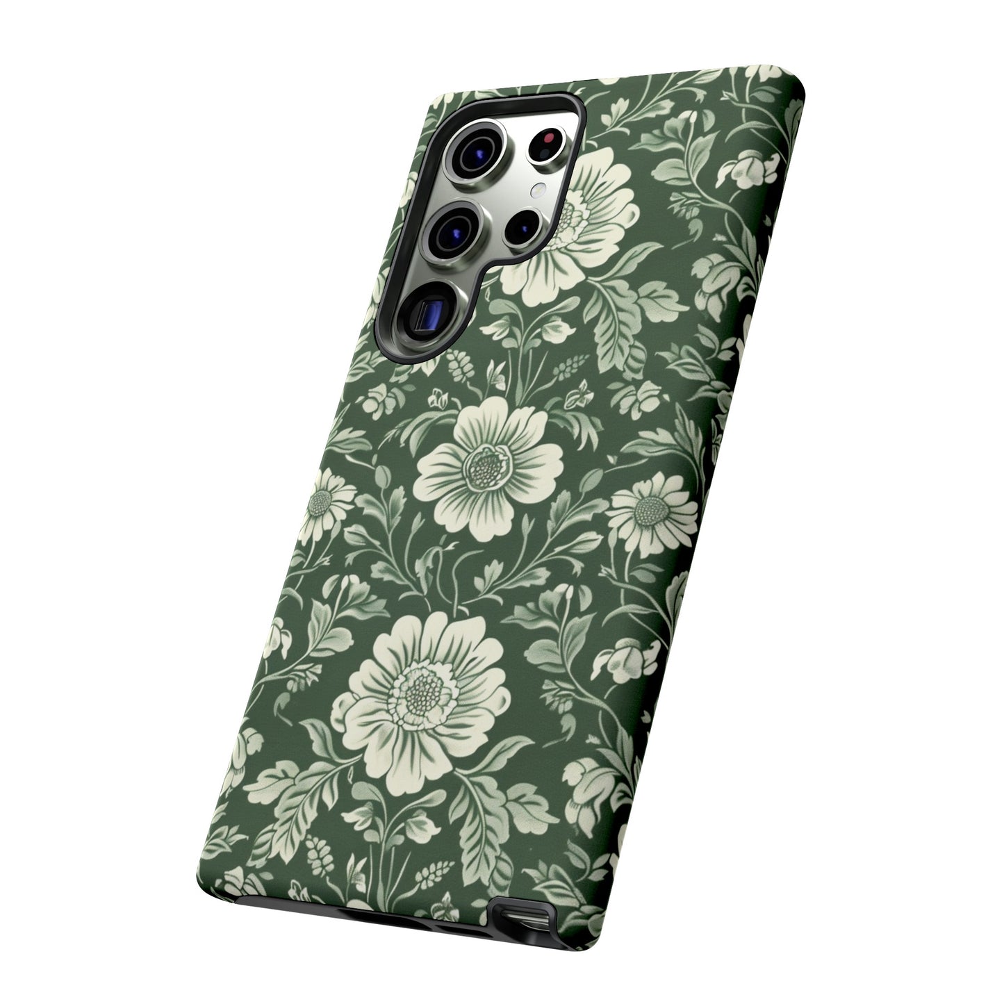 Floral Sage Green Wildflower Phone Case