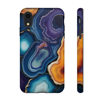 Agate Slice Geode Elegance: Natural Beauty Phone Case