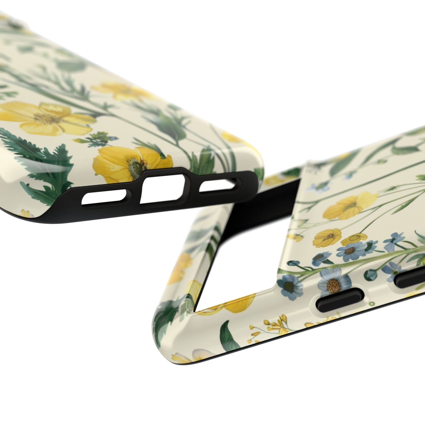 Floral Sage Yellow Wildflower Phone Case