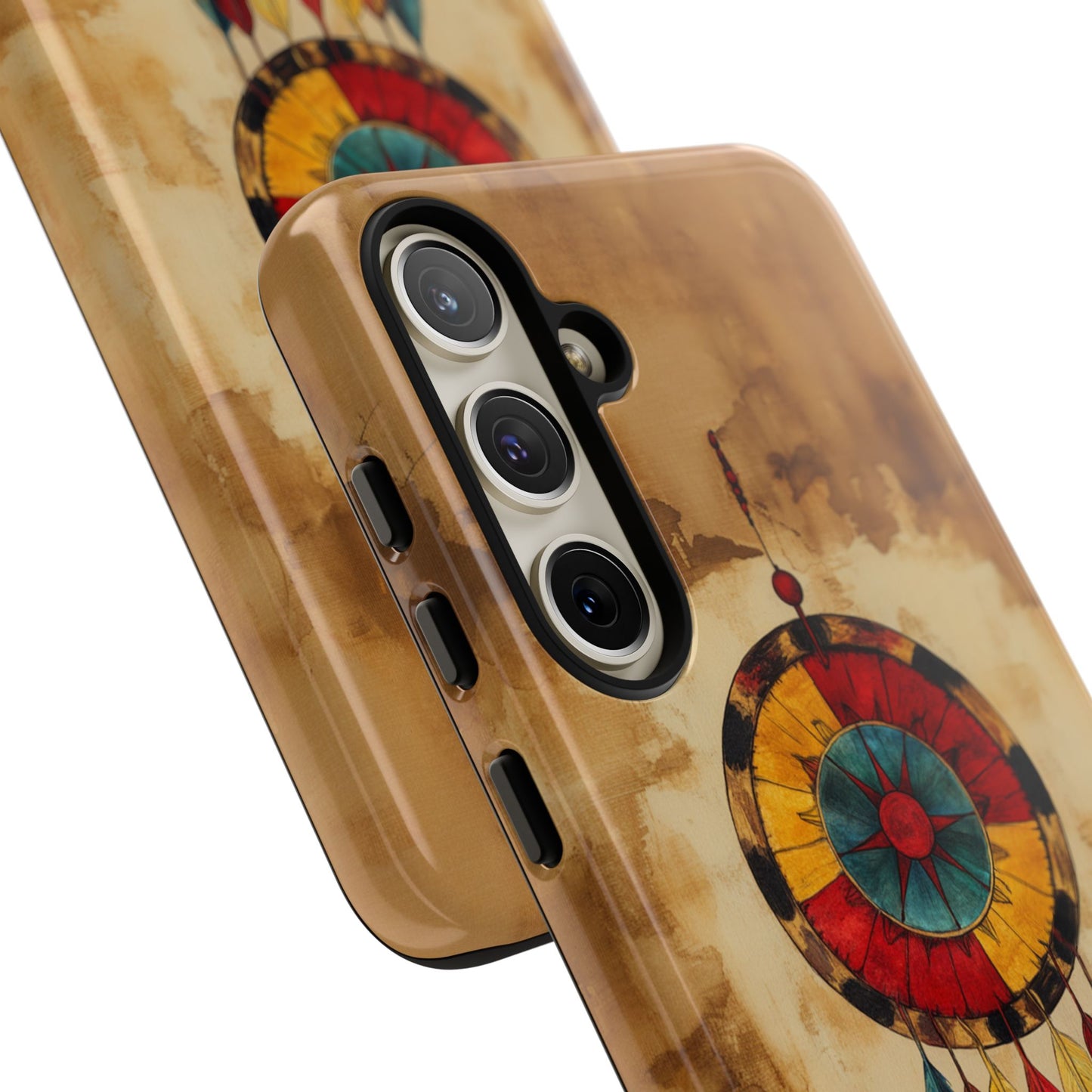 Spiritual medicine wheel phone case for iPhone 15